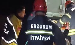 Erzurum’da otomobil şarampole uçtu: 1 yaralı