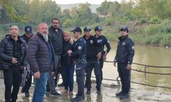 Eşiyle tartıştı, ırmağa atladı