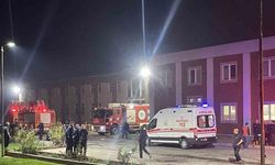 Fabrikada baca yangını: 2 kişi hastaneye kaldırıldı