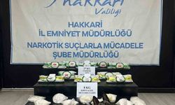 Hakkari’de 43 kilo uyuşturucu ele geçirildi