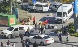 Hastane girişinde kavga: Taraflar tekme tokat birbirine girdi