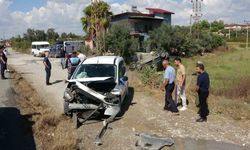 İki kuzenin kullandığı araçlar çarpıştı: 1 yaralı