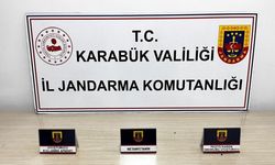 Karabük’te uyuşturucu ile yakalanan şahıs gözaltına alındı