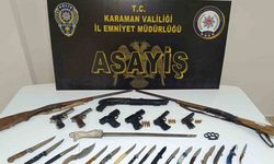 Karaman’da asayiş uygulamalarında 4 tutuklama