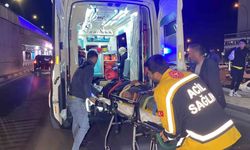 Karaman’da motosiklet yayaya çarptı: 2 yaralı