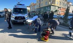 Karaman’da otomobilin çarptığı kadın yaralandı