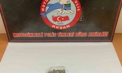 Keşan’da uyuşturucuyla yakalanan şahıs gözaltına alındı
