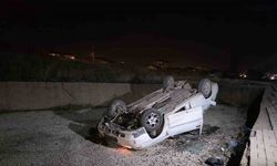 Kırıkkale’de otomobil takla attı: 1 yaralı