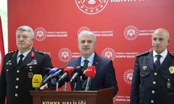 Konya Valisi Akın, güvenlik ve asayiş olaylarını değerlendirdi