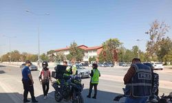Konya’da 211 ekiple motosiklet denetimi