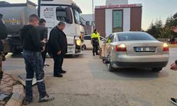 Kulu’da tanker ile otomobil çarpıştı, kaza ucuz atlatıldı