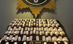 Malatya’da 7 bin 881 adet uyuşturucu hap ele geçirildi, 2 kişi tutuklandı