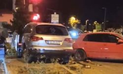 Malatya’da 7 kişinin yaralandığı kaza kamerada