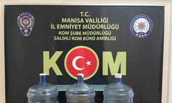 Manisa’da kaçak alkol operasyonu