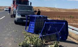 Mardin’de otomobil ile motosiklet çarpıştı: 1 ölü, 4 yaralı