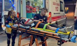 Motosiklet ile tır çarpıştı: 1 yaralı