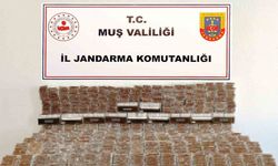 Muş’ta 40 bine yakın dolu makaron ele geçirildi