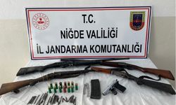 Niğde’de ruhsatsız silah operasyonu: 2 kişiye adli işlem başlatıldı