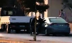 Okul müdürünü üç çocuğunun gözü önünde vurduğu anları kayda aldırdı