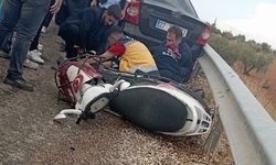 Otomobilin çarptığı motosikletin 79 yaşındaki sürücüsü hayatını kaybetti