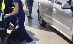 Otomobilin çarptığı polis memuru yaralandı