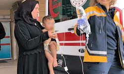 Bursa'da oyun oynarken ateşe düşen çocuk ağır yaralandı