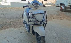Park halindeki motosiklet çalındı