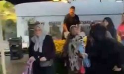 Peçeyle gizlendiler, pazarda hırsızlık yaparken yakalanınca böyle kaçtılar