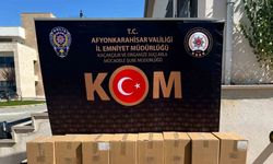 Polis 210 bin adet sahte bandrollü boş makaron ele geçirdi