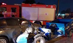 Sakarya’da otomobil ile patpat çarpıştı: 6 yaralı
