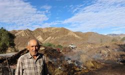 Samanlıkta kundaklama şüphesi