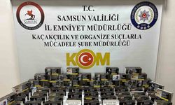 Samsun’da kaçak makaron operasyonu