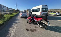 Samsun’da motosiklet ile otomobil çarpıştı: 1 yaralı