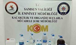 Samsun’da sahte içki operasyonu: 1 şahıs hakkında işlem başlatıldı