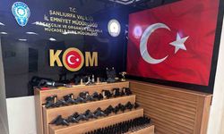 Şanlıurfa’da 37 tabanca ve çok sayıda silah parçası ele geçirildi