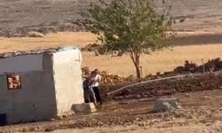 Şanlıurfa’da iki aile arasındaki silahlı çatışma kamerada