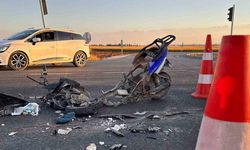 Şanlıurfa’da kamyon ile elektrikli bisiklet çarpıştı: 2 yaralı