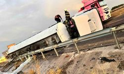 Şanlıurfa’da mazot yüklü tanker otomobile çarptı: 6 yaralı