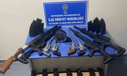 Seydişehir’de usülsüz üretim tüfek sevkiyatına darbe