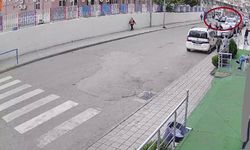 Siirt’te otomobilin çocuğa çarpma anı güvenlik kamerasına yansıdı