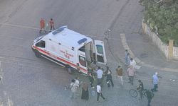 Şişe üzerinden geçti, dengesini kaybederek düşüp yaralandı