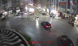 Sivas’ta trafik kazaları kameralara yansıdı