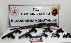 Sosyal medyada silahla havaya ateş ettikleri tespit edilen 10 kişi yakalandı