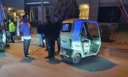 Takla atan elektrikli treeporterde 1 kişi yaralandı