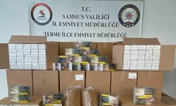 Tütün operasyonunda 461 bin makaron ele geçirildi