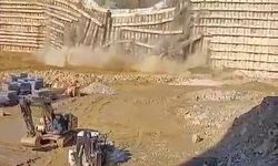 Ümraniye’de yol çöktü: O anlar kamerada