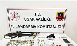 Uşak’ta jandarma ekipleri tarihi eser kaçakçılarına göz açtırmadı
