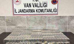 Van’da 990 paket kaçak sigara ele geçirildi
