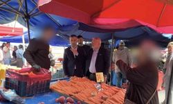 Vatandaş şikayet etti, kayıtsız kalmayan belediye başkanı pazarcılara sert tepki gösterdi