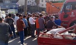 Yolun karşısına geçerken kamyonun altında ezilen 71 yaşındaki adam öldü